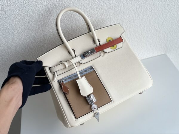 H brand 30bk multi-color patchwork